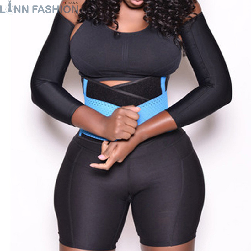 Generic Neoprene Waist Trainer Lower Belly Stomach Fat Burning Slimming  Women Plus Size Waist Cincher Lady Slim Girdle Waste Trainers